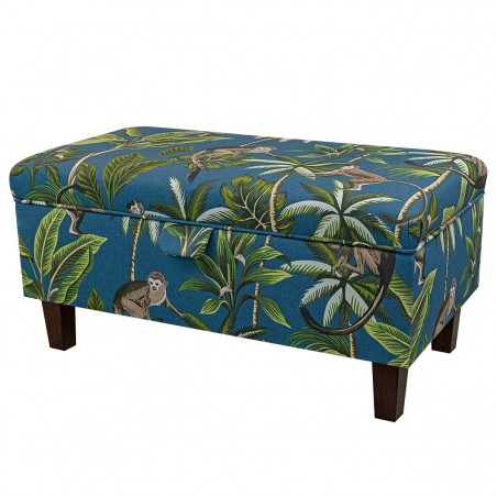 teal ottoman with storage