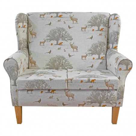 2 Seater Westoe Sofa in a Tatton Print Fabric