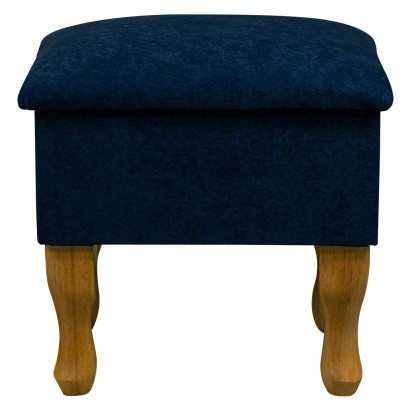 navy blue dressing table stool