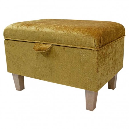 mustard footstool