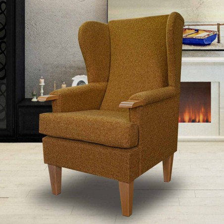 Golden Orange Orthopaedic Armchair