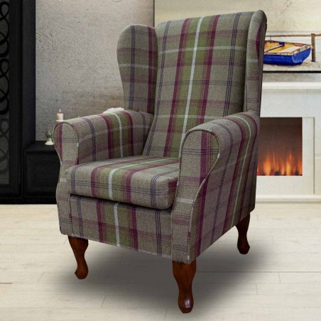 tartan chair  for sale