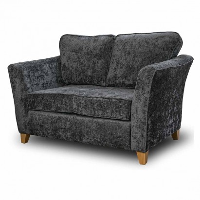 Diana Two Seater Sofa in Cadiz Charcoal Soft...