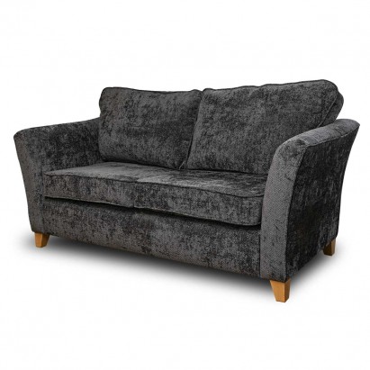 Diana Three Seater Sofa in Cadiz Charcoal Soft...