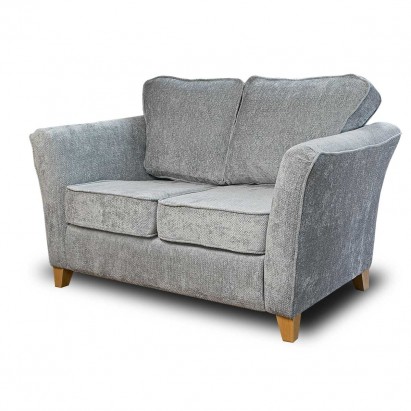 Diana Two Seater Sofa in Cadiz Ice Soft Textured...