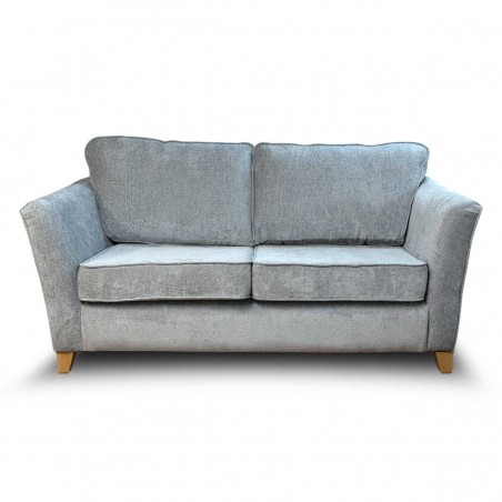 Diana Three Seater Sofa in Cadiz Ice Soft Textured Weave Fabric