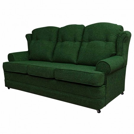 3 Seater Verona Sofa in Gerona Forest Heavy Boucle Fabric