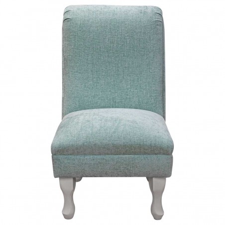 Bedroom Chair in Como Glacier Textured Weave Fabric