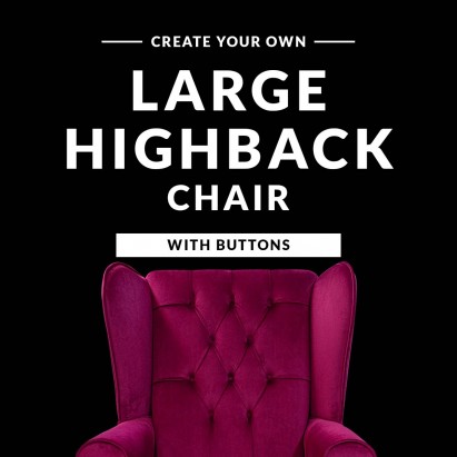 Create Your Own - Buttoned Large Highback Chair