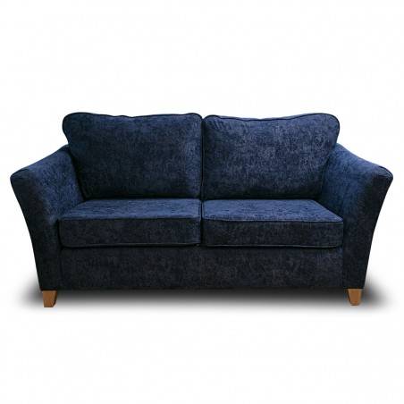 Diana Three Seater Sofa in Alaska Midnight Chenille Fabric