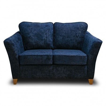 CLEARANCE Diana Two & Three Seater Sofa Set in Alaska Midnight Chenille Fabric