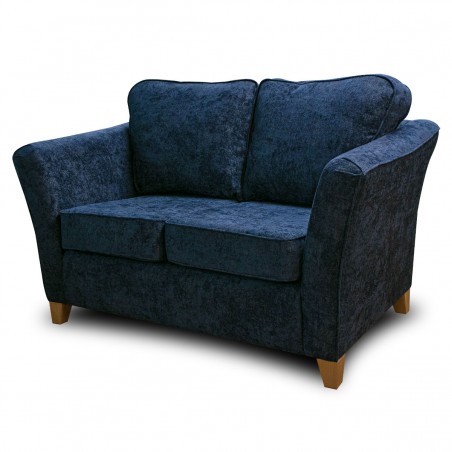 CLEARANCE Diana Two & Three Seater Sofa Set in Alaska Midnight Chenille Fabric