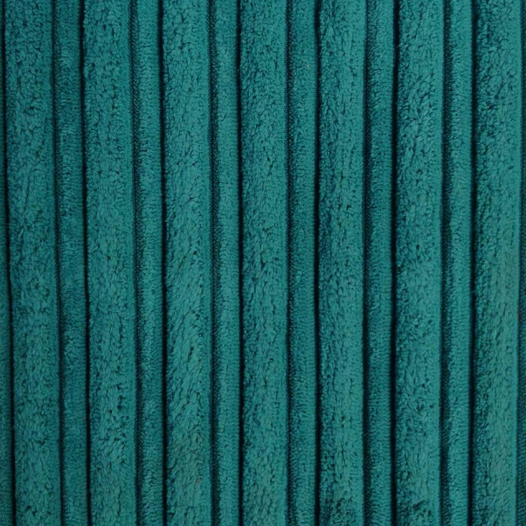 teal jumbo cord fabric