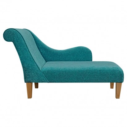 teal blue chaise longue