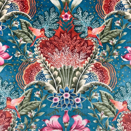 Babooshka Tapestry Floral Velvet