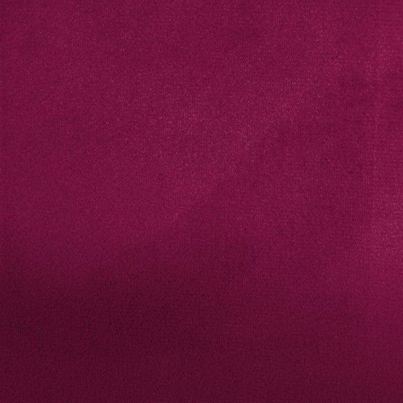 52" Medium Armless Chaise Longue in Monaco Boysenberry Supersoft Velvet Fabric