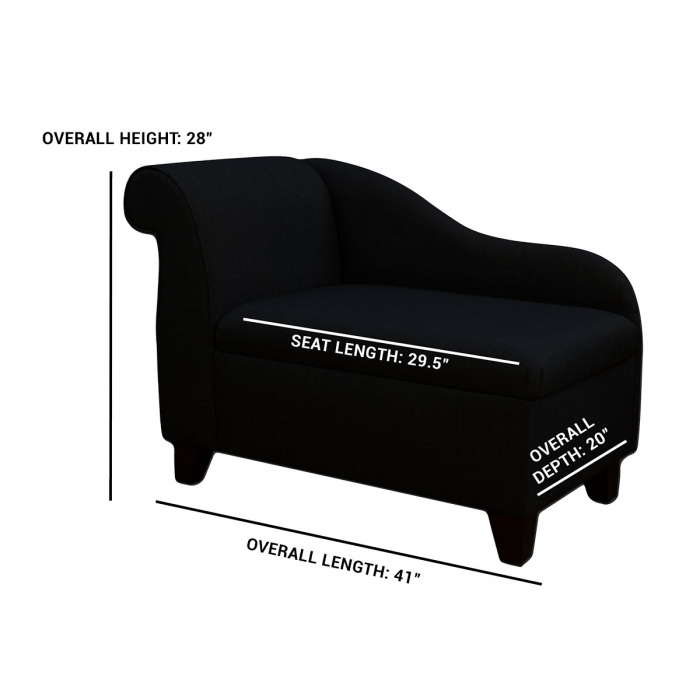 chaise dimensions