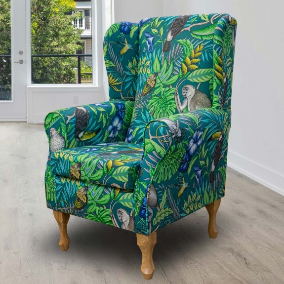 Rainforest Wingback Chair