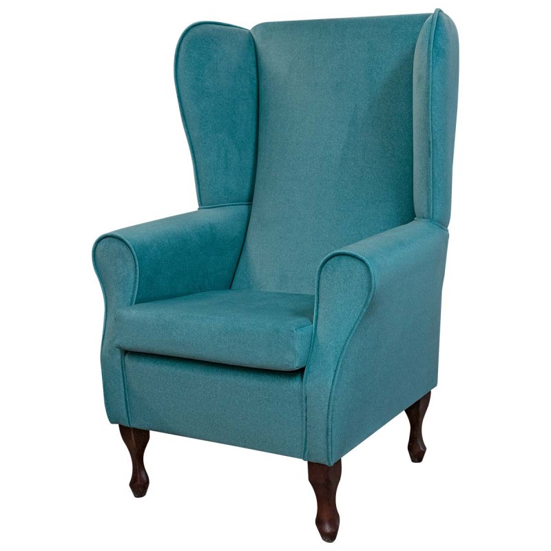 Teal Wool Chair