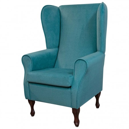 Teal Wool Chair