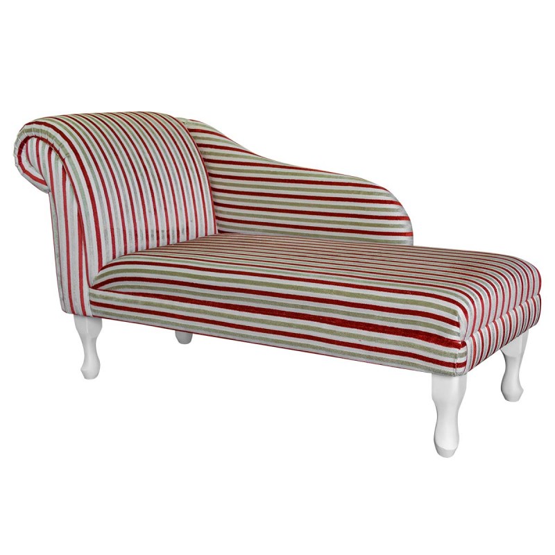 Luxury Striped Chaise Longue Luxury Striped Chaise Longue
