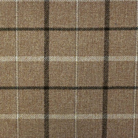 Sophie Tartan Chocolate Fabric