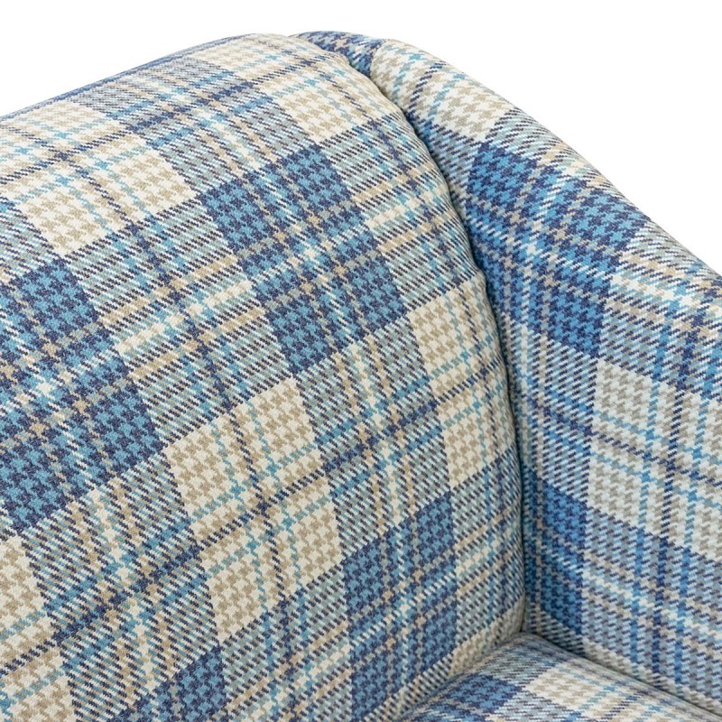 Blue Tartan Chaise Lounge Blue Tartan Chaise Lounge