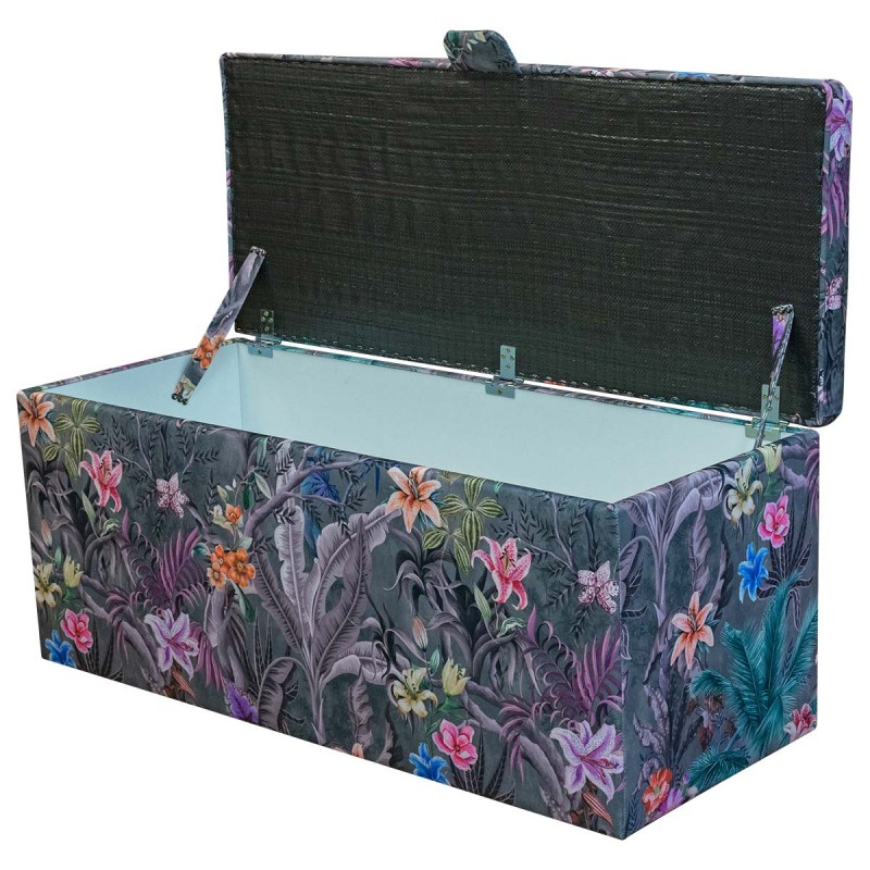 Botanical Storage Bench Botanical Storage Bench