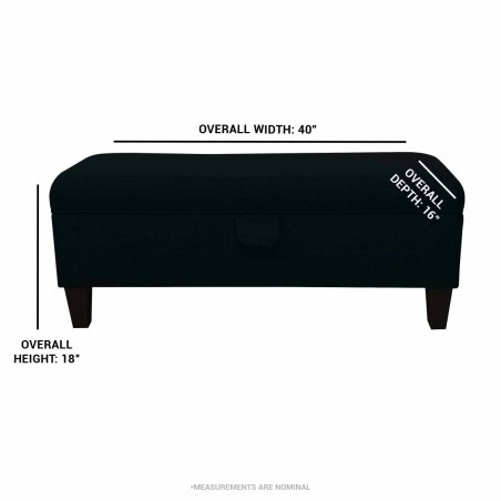 spotty storage stool seat dimensions