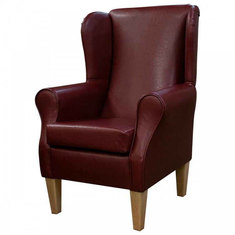wine red fireside chair wine red fireside chair