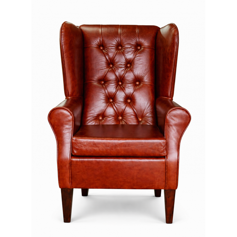 Buttoned Large High Back Chair Buttoned Large High Back Chair