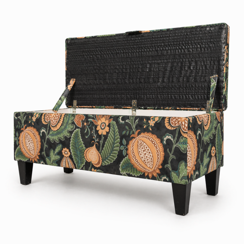 Clearance Storage Bench Stool - Opened