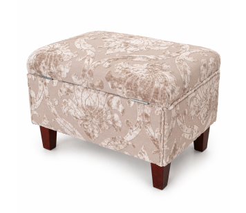 Clearance Storage Ottoman in a Premium Chenille Fabric