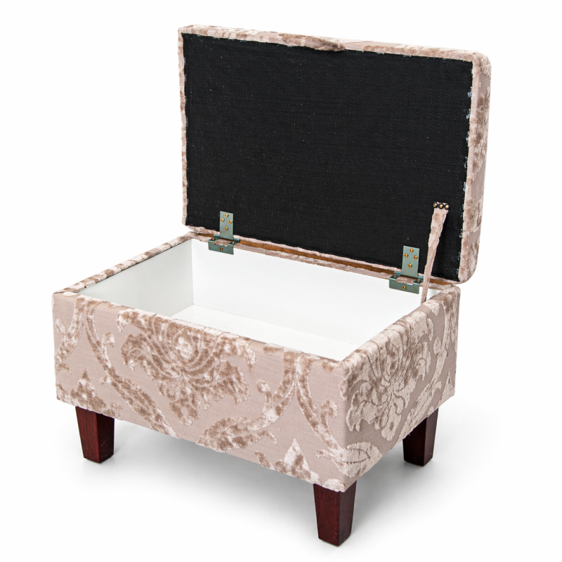 Clearance Storage Ottoman - Opened