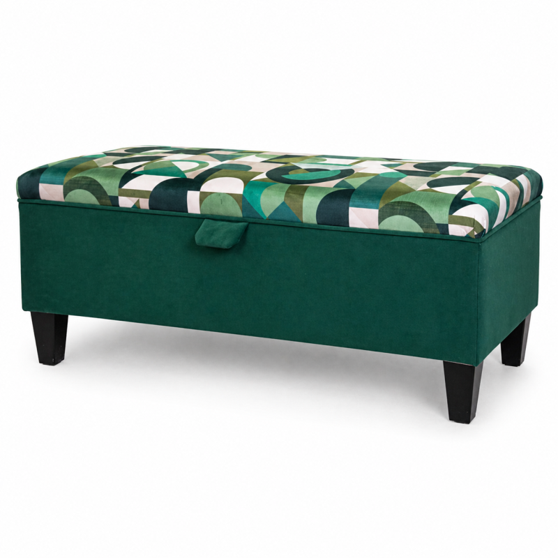 Clearance Storage Bench Stool - side Clearance Storage Bench Stool - side
