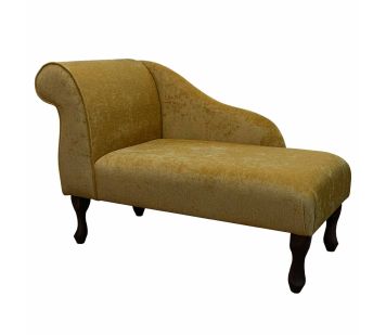 Clearance 41" Chaise Longue in Pimlico Corn Fabric