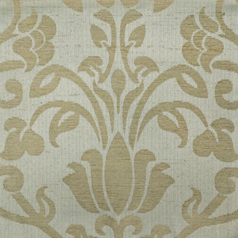Clearance Medium Chaise Longue in a Medallion Gold Fabric  | Beaumont