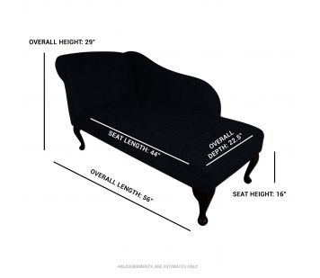 Medium Buttoned Chaise Longue in Cambio Heather Velvet