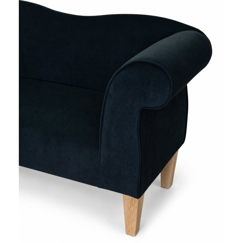 Notting Hill Plain Noir Velvet Fabric Notting Hill Plain Noir Velvet Fabric
