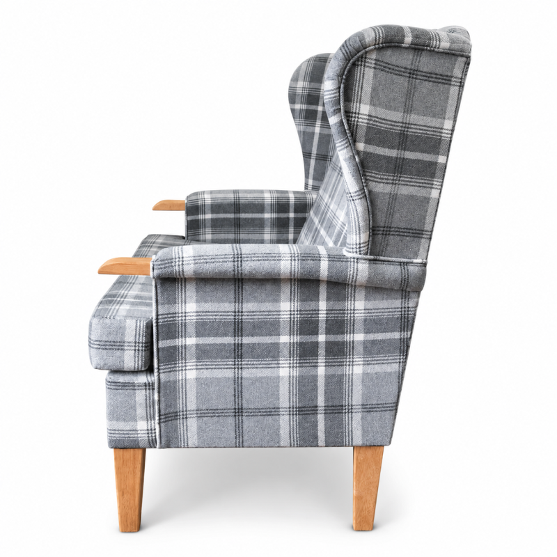 Luxe Kensington Orthopaedic Sofa in a Balmoral Dove Grey Luxe Kensington Orthopaedic Sofa in a Balmoral Dove Grey