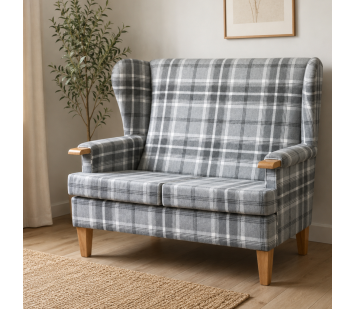 Luxe Kensington Orthopaedic Sofa in a Balmoral Dove Grey