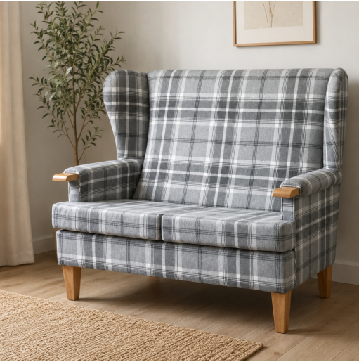 Luxe Kensington Orthopaedic Sofa in a Balmoral Dove Grey