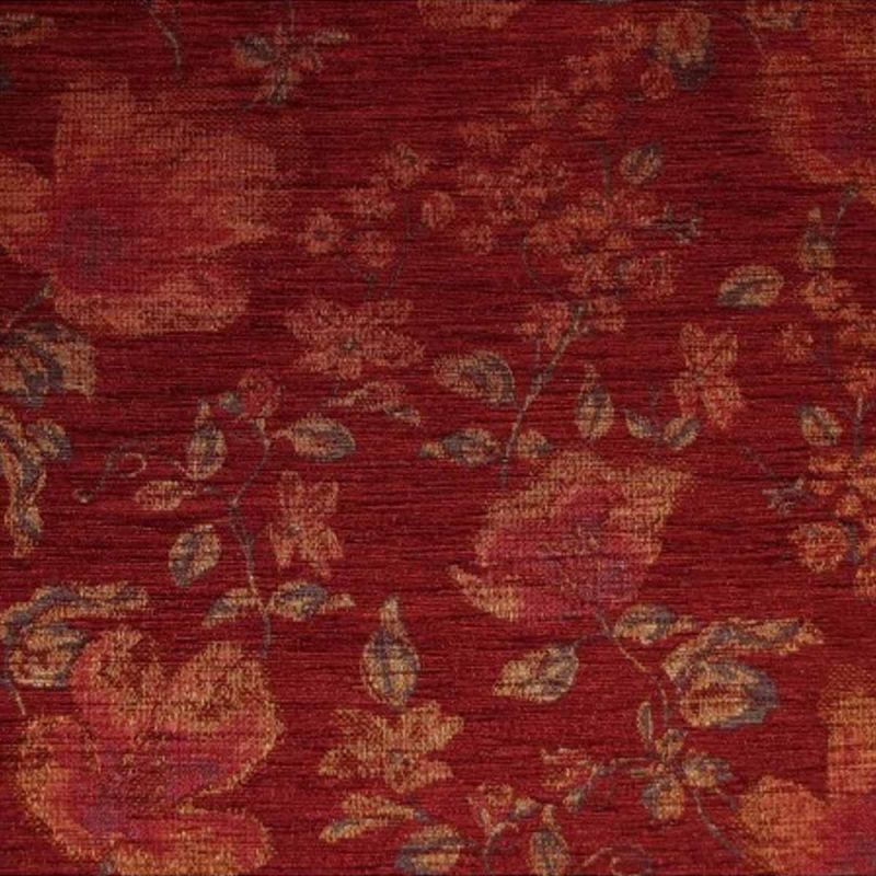 Small Chaise Sofa in Camden Floral Wine Fabric SR12405 | Beaumont Small Chaise Sofa in Camden Floral Wine Fabric SR12405 | Beaumont