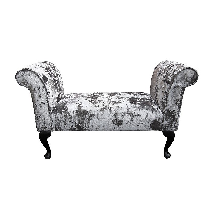 Standard Settle in a Lustro Mercury Chenille Fabric - LUS1316