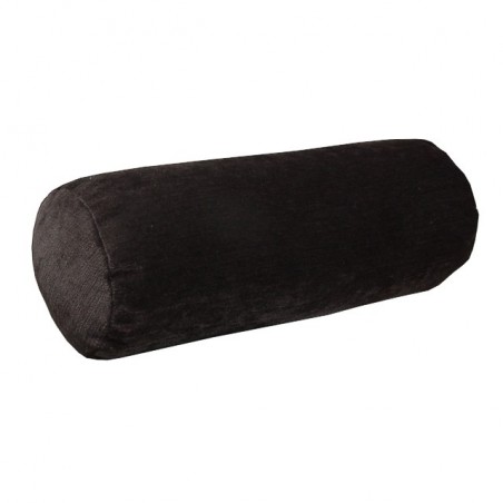 Bolster Cushion in a Pimlico Crush Mocha Brown Fabric - 16013