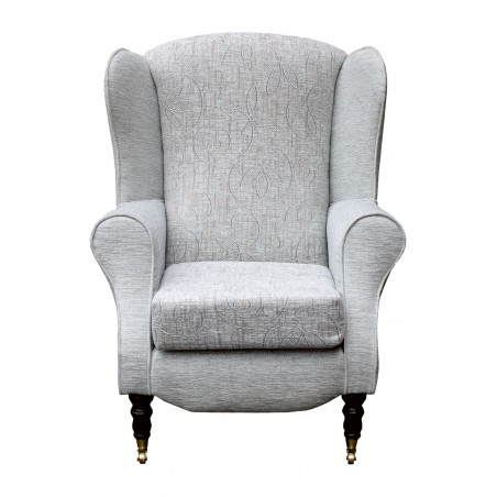 Armchair in a Bloomsbury Natural Fabric