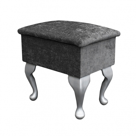 silver dressing table chair