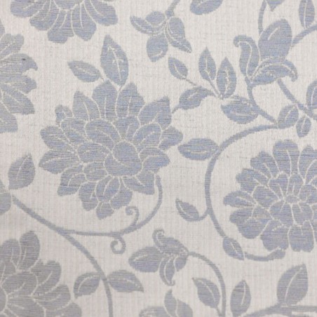 Woburn Blue Floral Fabric