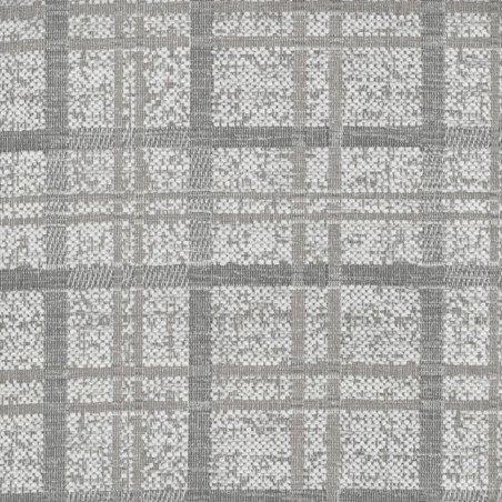 Maida Vale Grey Check Fabric for armchair