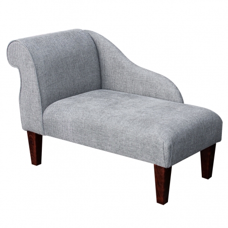 light grey mini chaise longue